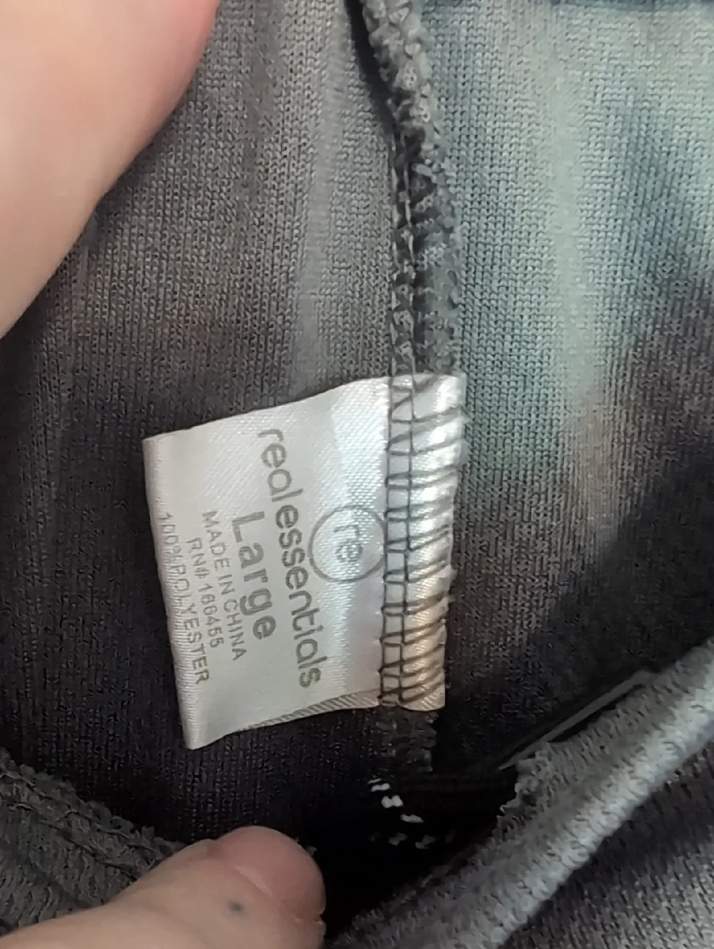 Real Essentials Gray Boys Jogger Track Pants Size Large
